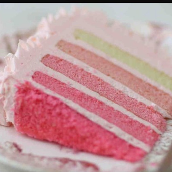 Vintage Handmade pink striped afghan throw blanket perfect for little gi… - Picture 6 of 9